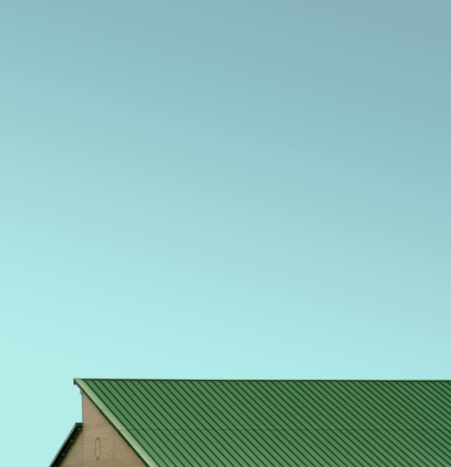 Metal roof installation